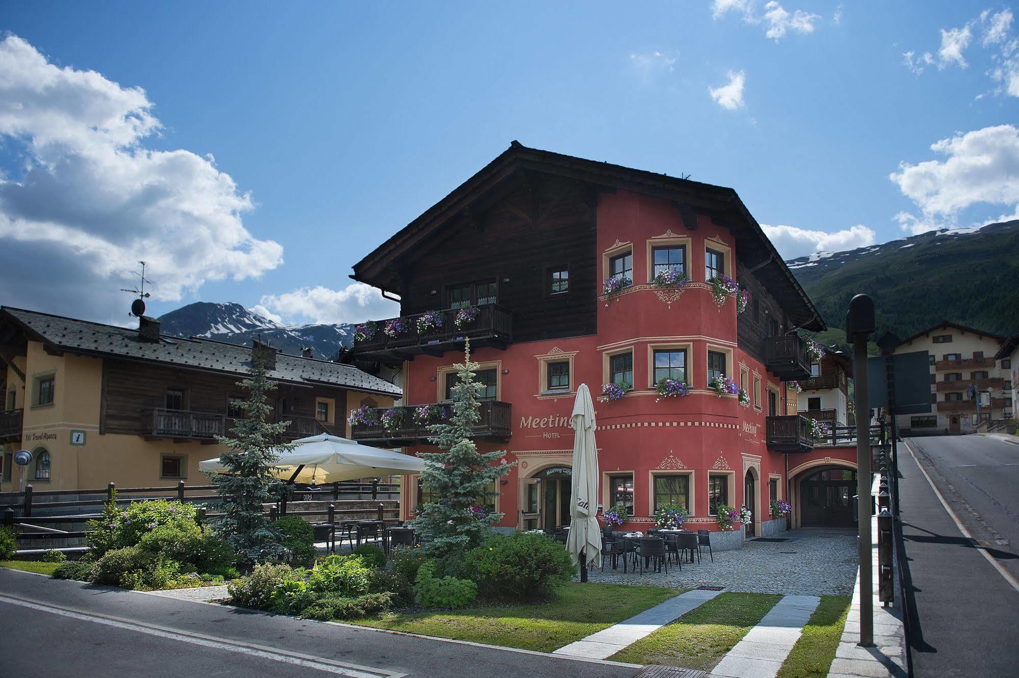 Hotel Meeting Livigno Kültér fotó